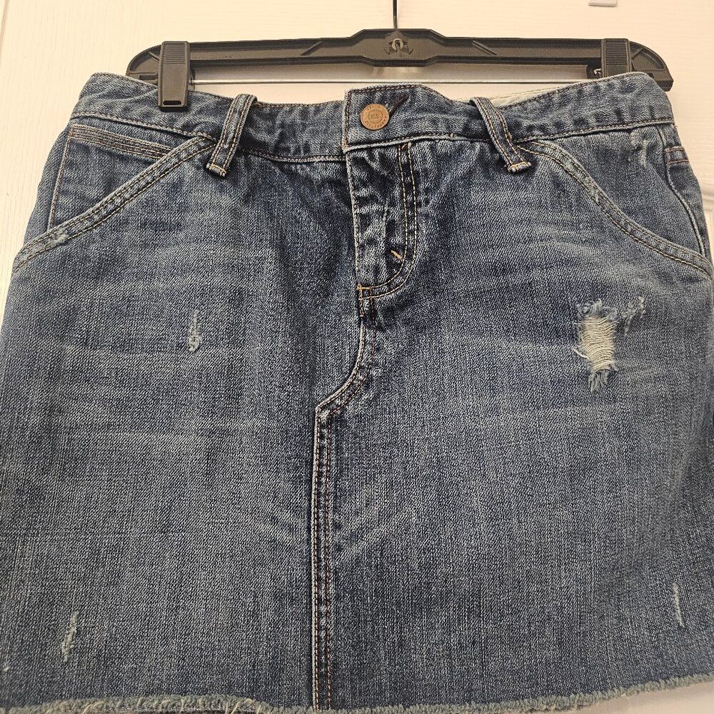 Denim skirt